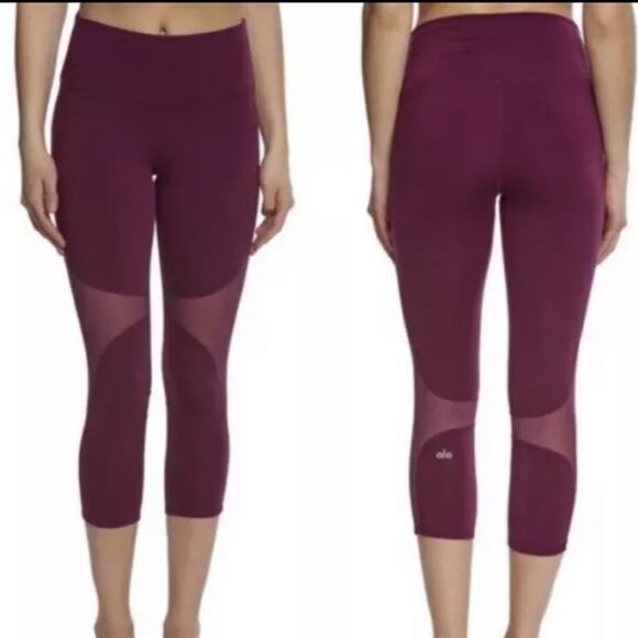 Alo Yoga High Waist Coast Capri Leggings SZ XS - Picture 1 of 7